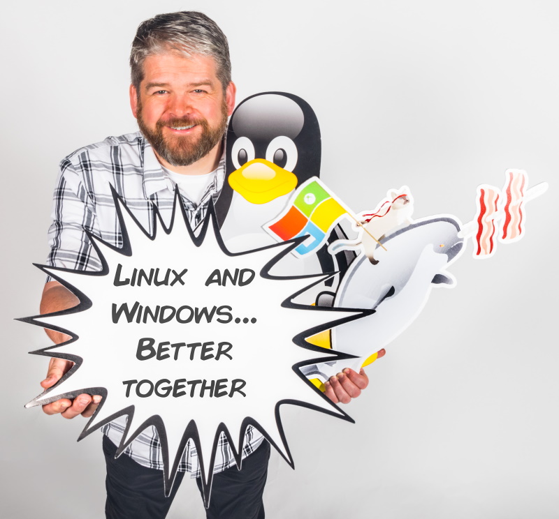 Rich loves Linux and OSS